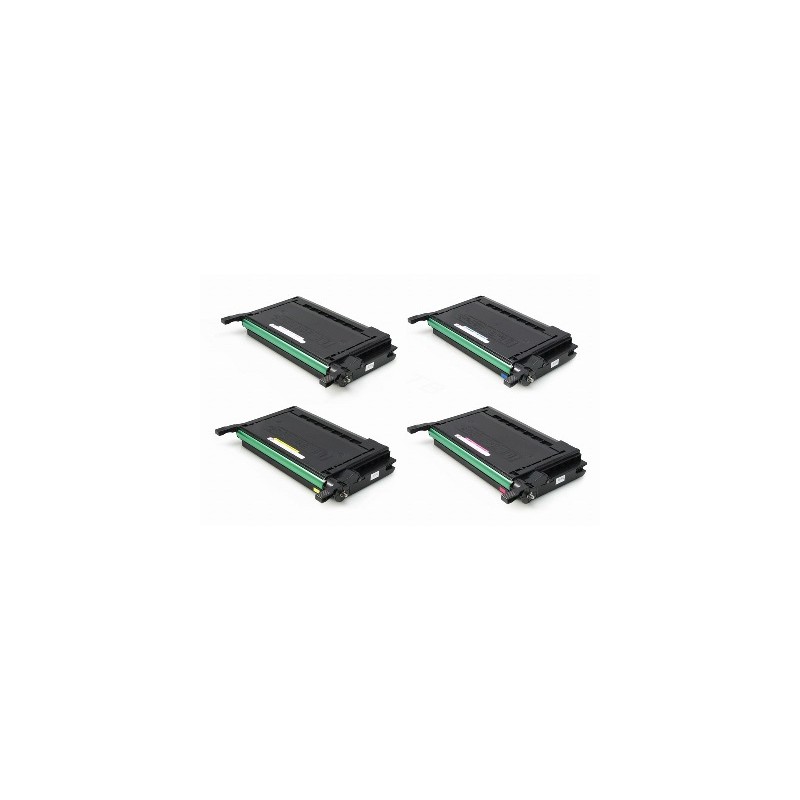 Magenta compatible pour Samsung Clp 650 600N 650N. À partir de 4 000 pa