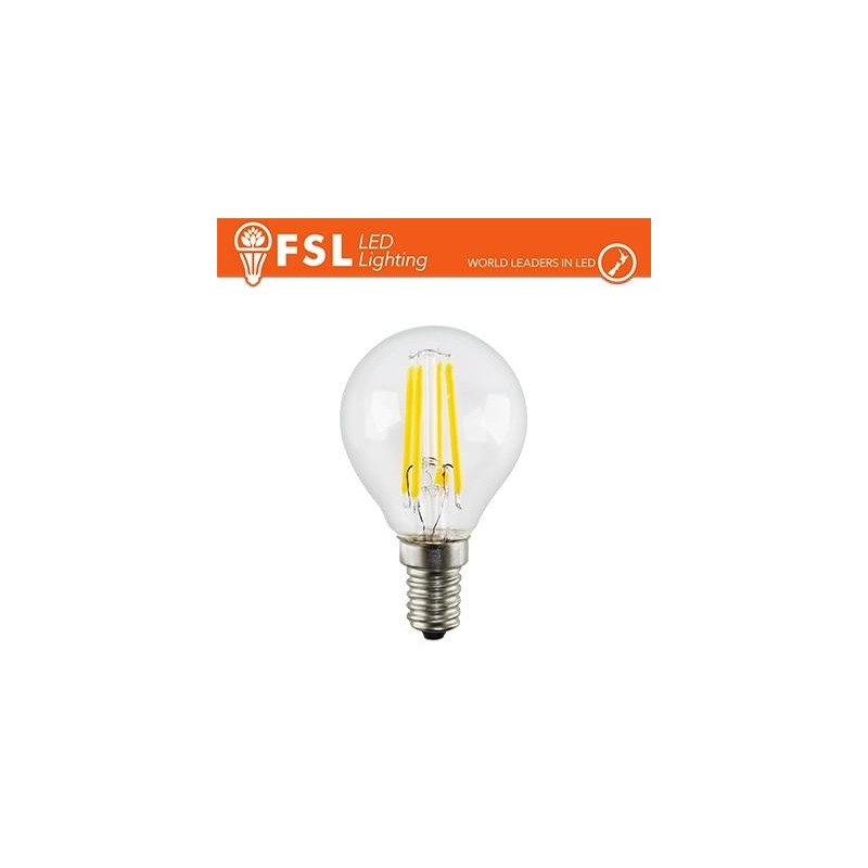 Lampe à Filament Sphère - 4W 4000K E14