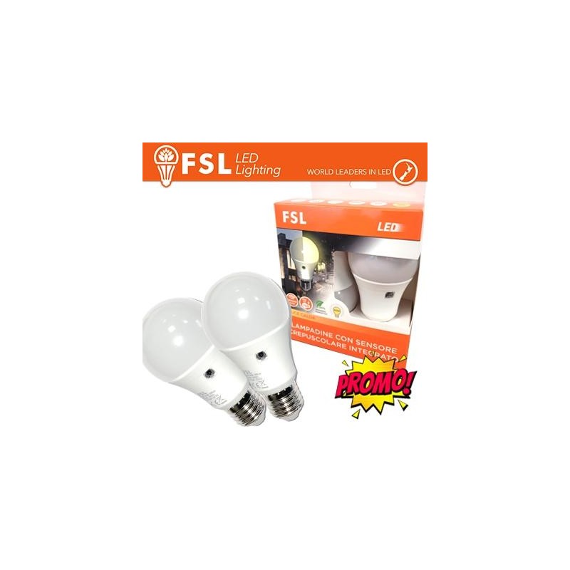 Crepusco Sensor Drop Lamp: 2PACK 3000K PROMO Paket