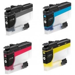 Cartouche d'encre compatible jaune Brother DCP-J1200W-0.75KLC424Y