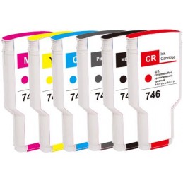 Cartouche d'encre PG rouge 300 ml Designjet Z6, Z9, 24, 44 pouces PsP2V81A