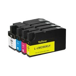 Cartouche d'encre noire 82 ml pour Lexmark Pro4000C Pro5000T-2.5K#14L0197