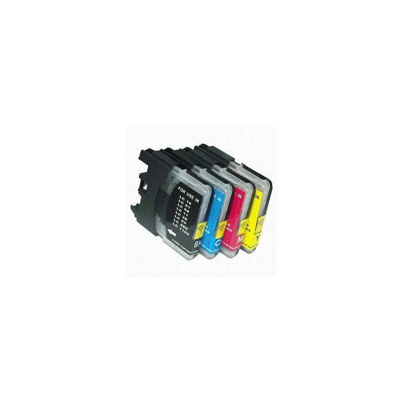 Noir compatible Brother DCP J125 J140 J315 J515 - MFC J220