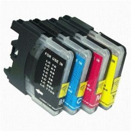 Jaune compatible Brother DCP J125 J140 J315 J515 - MFC J220