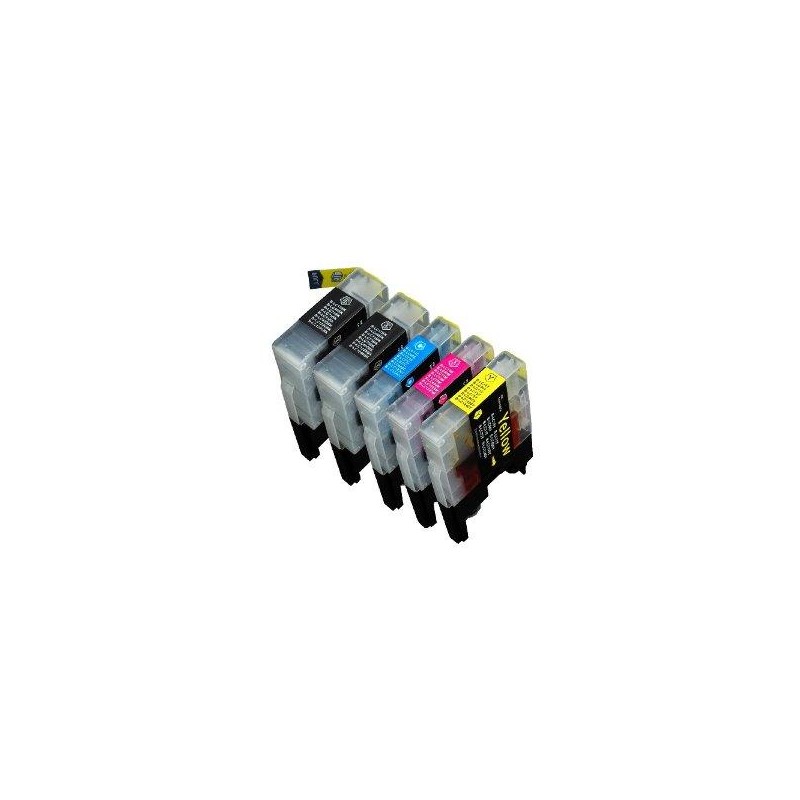 Jaune compatible Brother DCP J 525 J925 - MFC J 430 J625 J825