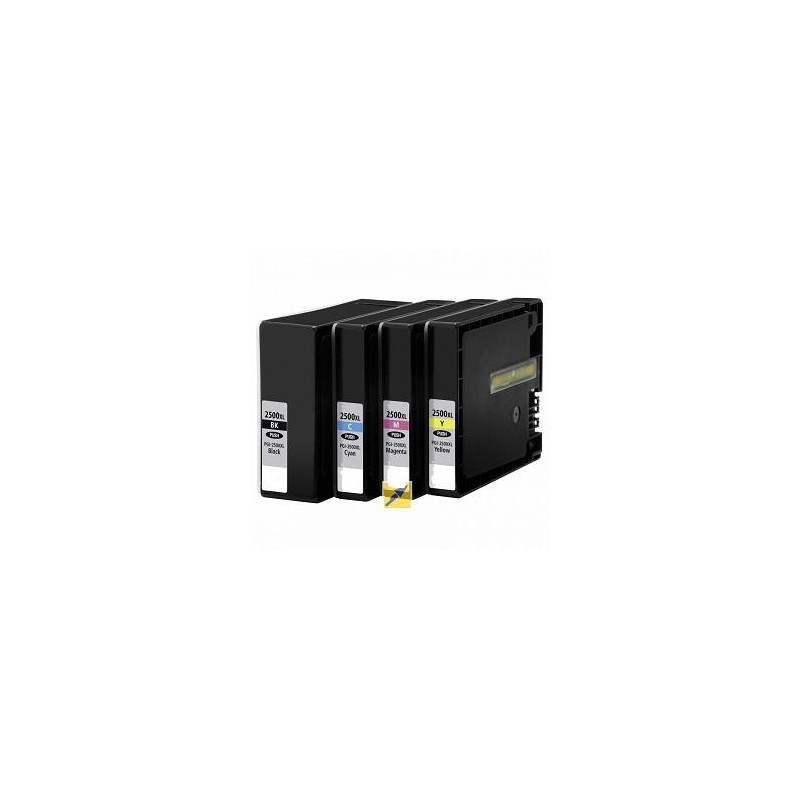 Jaune pigmenté XL compatible pour Canon iB 4050 MB 5050 MB