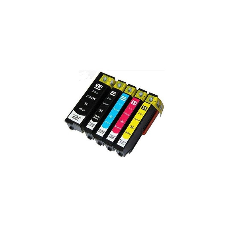 Noir XL Compatible Epson XP 530 540 630 635 640 645 830 900 -