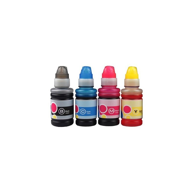 Schwarz 100 ml für ECOTANK L100, L110, L200, L210, L300, L355, L486