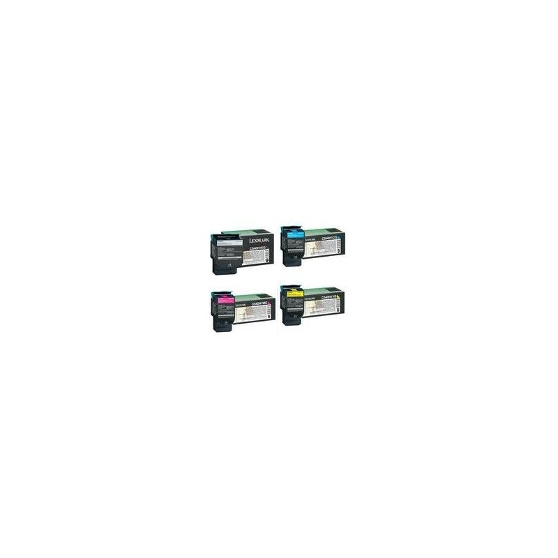 Regeneriertes CYAN Lexmark C 540 543 544 546 X 544 546 548 - 2K -