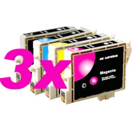 12 kompatible Patronen Epson D68 88 DX3800 4200 4800