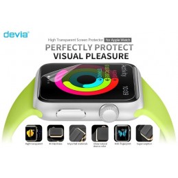 Volltransparente Displayfolie für Apple Watch 38 mm