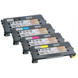 Noir compatible avec Optra Color C500N X 500 NX 502 N 504 N.