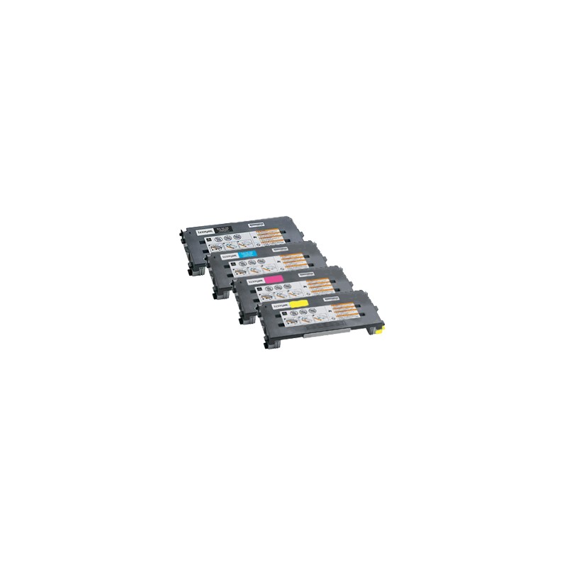 Noir compatible avec Optra Color C500N X 500 NX 502 N 504 N.