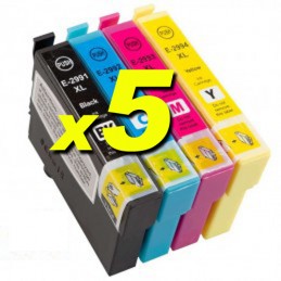 Kit 20 compatibili Epson 29XL serie Fragola XP235 XP332 355