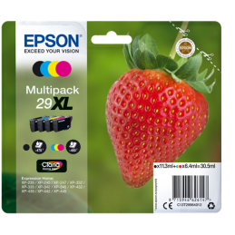 Multipack Epson Strawberry 29XL Schwarz Cyan Magenta Gelb T2996 –