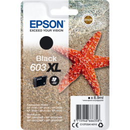 Epson 603XL Cartouche noire étoile de mer C13T03A14010