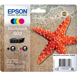 Multipack Epson Starfish 603 Noir Cyan Magenta Jaune