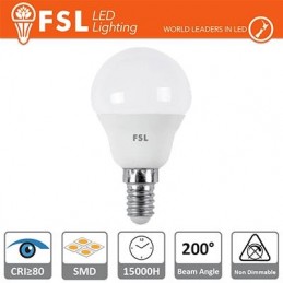 Lampada Sfera - 5,5W 4000K E14 470LM