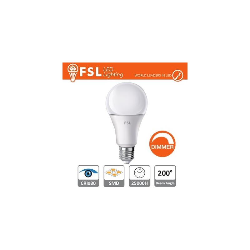 Tropfenlampe – 10 W, 4000 K, E27, 830 lm, dimmbar