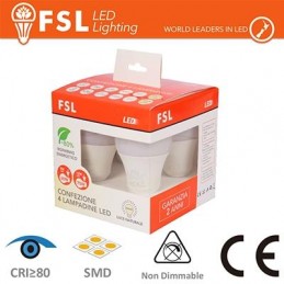 Lampe goutte : PROMO 4PACK Mix 2x9w+2x12w 4000K