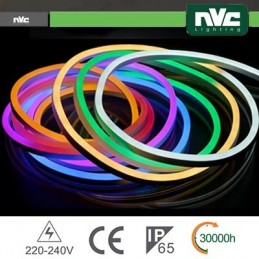 LED Flex 5050-Rohr - 25 Meter 8W RGB AC220-240V IP65