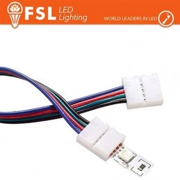 2END-Schnellverbinder für 10-mm-RGB-LED-Streifen