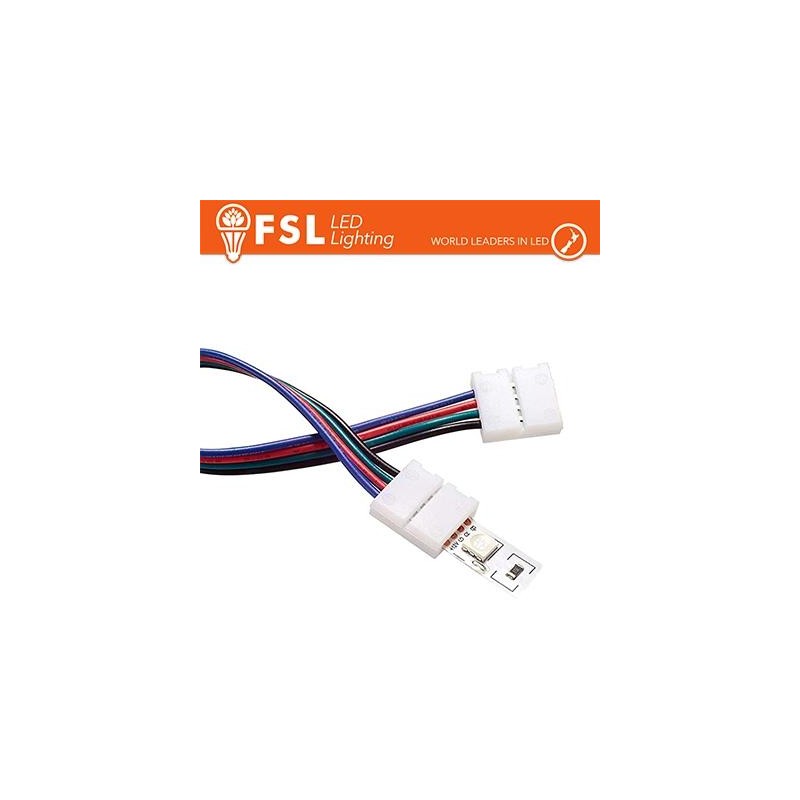 2END-Schnellverbinder für 10-mm-RGB-LED-Streifen