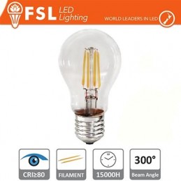 Lampe à Filament Goutte - 14W 2700K E27