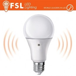 Tropfenlampe - 9W 3000K E27 2 SEITEN Dämmerungssensor