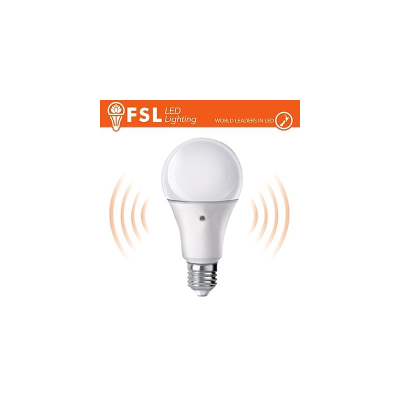 Tropfenlampe - 9W 6500K E27 2 SEITEN Dämmerungssensor